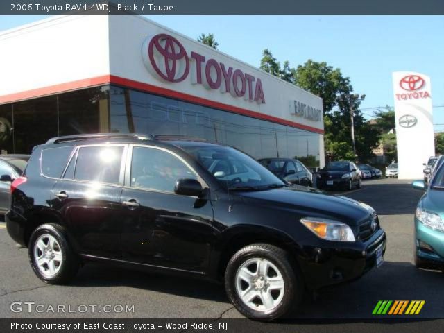 2006 Toyota RAV4 4WD in Black