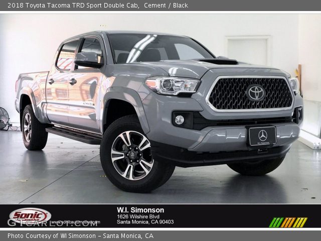 2018 Toyota Tacoma TRD Sport Double Cab in Cement