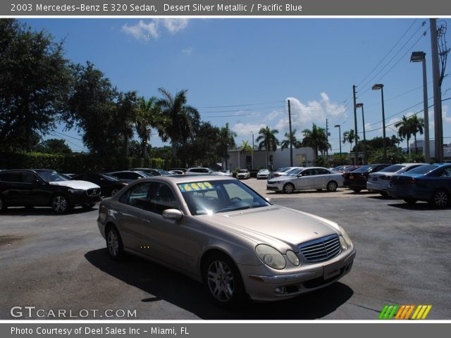 2003 Mercedes-Benz E 320 Sedan in Desert Silver Metallic