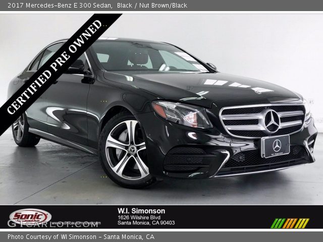 2017 Mercedes-Benz E 300 Sedan in Black