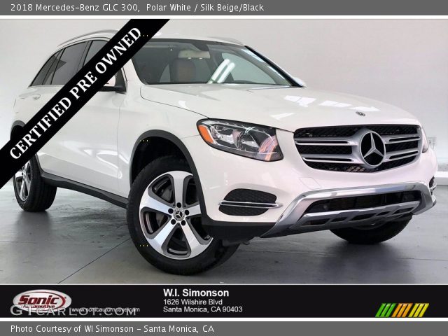 2018 Mercedes-Benz GLC 300 in Polar White