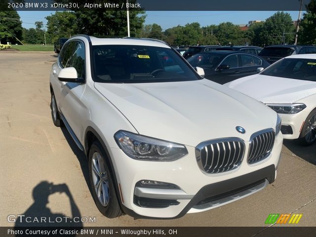 2020 BMW X3 xDrive30i in Alpine White
