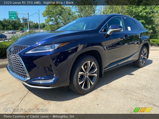 2020 Lexus RX 350 AWD in Nightfall Mica