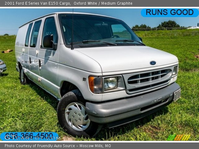 2001 Ford E Series Van E150 Cargo in Oxford White