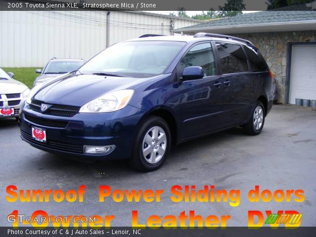 2005 Toyota Sienna XLE in Stratosphere Mica