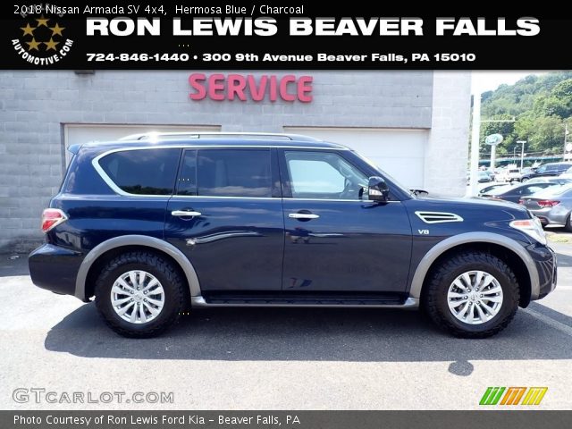2018 Nissan Armada SV 4x4 in Hermosa Blue