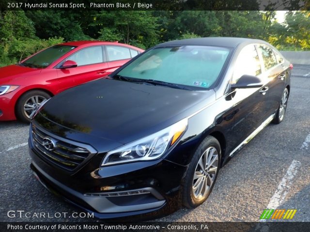 2017 Hyundai Sonata Sport in Phantom Black