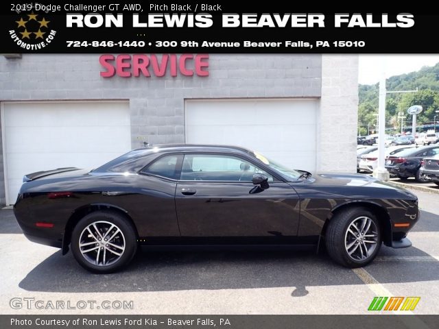 2019 Dodge Challenger GT AWD in Pitch Black