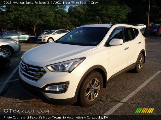 2015 Hyundai Santa Fe Sport 2.4 AWD in Frost White Pearl