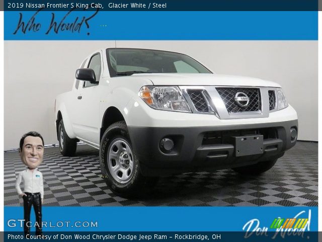 2019 Nissan Frontier S King Cab in Glacier White
