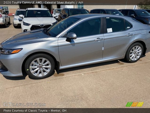 2020 Toyota Camry LE AWD in Celestial Silver Metallic