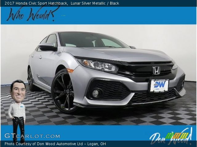 2017 Honda Civic Sport Hatchback in Lunar Silver Metallic