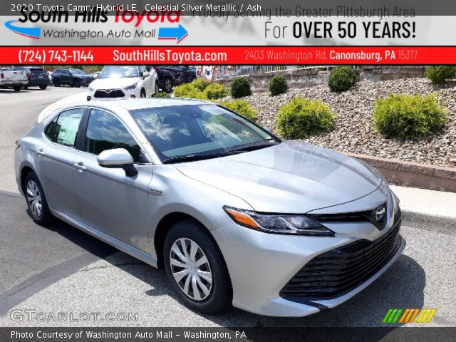 2020 Toyota Camry Hybrid LE in Celestial Silver Metallic