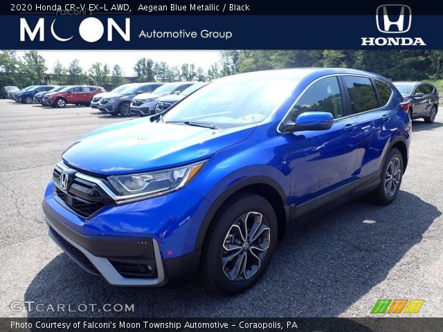 2020 Honda CR-V EX-L AWD in Aegean Blue Metallic