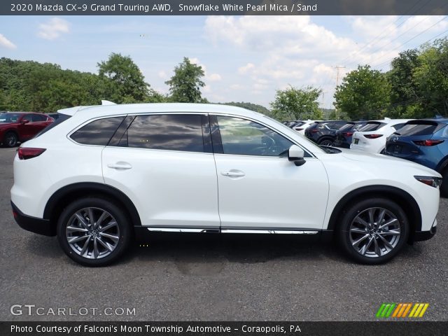 2020 Mazda CX-9 Grand Touring AWD in Snowflake White Pearl Mica