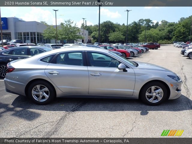 2020 Hyundai Sonata SE in Shimmering Silver Pearl