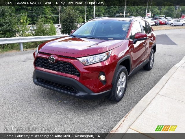 2020 Toyota RAV4 XLE AWD in Ruby Flare Pearl