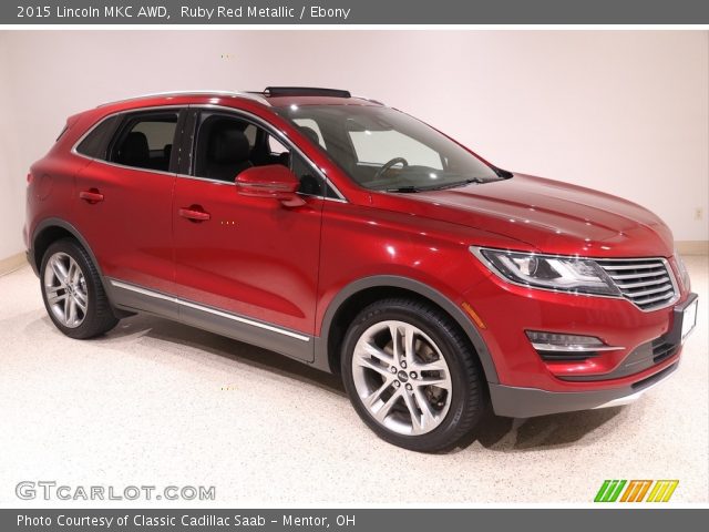 2015 Lincoln MKC AWD in Ruby Red Metallic