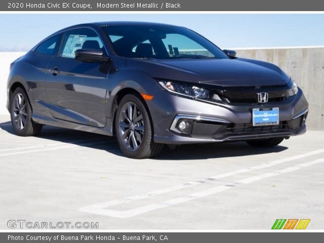 2020 Honda Civic EX Coupe in Modern Steel Metallic