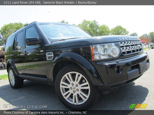 2011 Land Rover LR4 HSE in Santorini Black Metallic