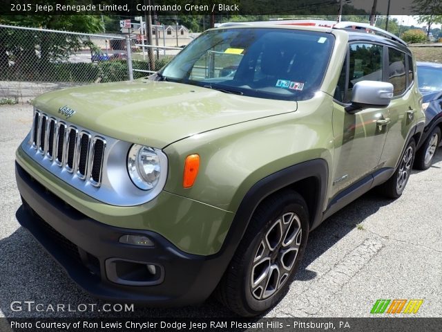 2015 Jeep Renegade Limited in Commando Green