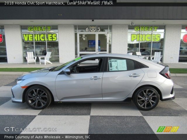 2018 Honda Civic Sport Hatchback in Lunar Silver Metallic
