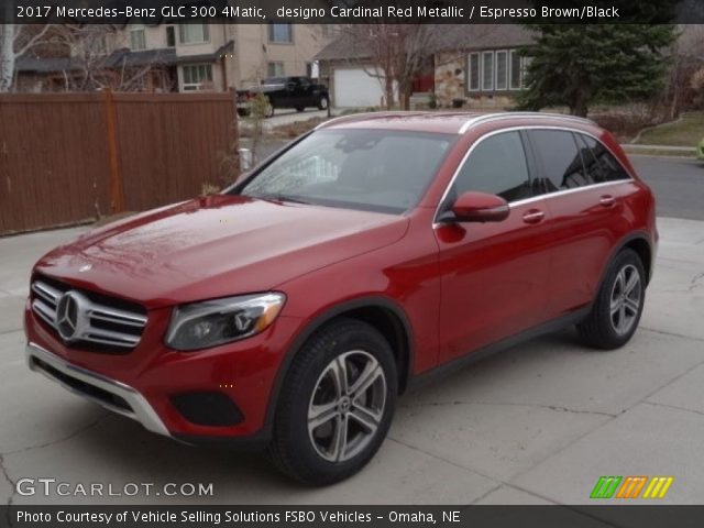 2017 Mercedes-Benz GLC 300 4Matic in designo Cardinal Red Metallic