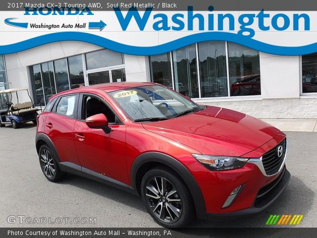 2017 Mazda CX-3 Touring AWD in Soul Red Metallic