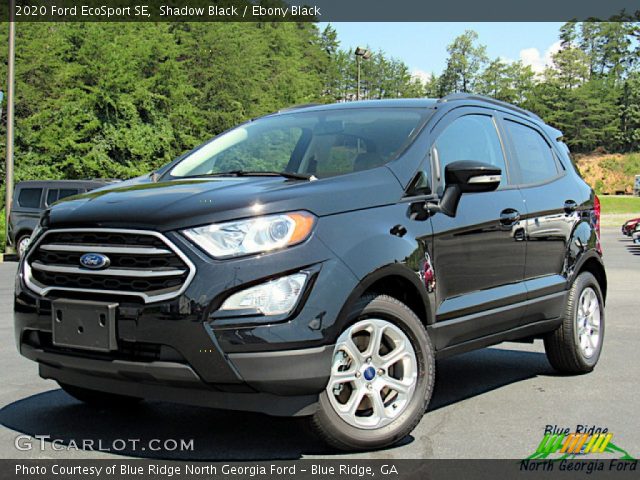 2020 Ford EcoSport SE in Shadow Black