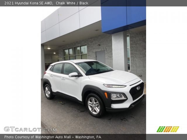 2021 Hyundai Kona SE AWD in Chalk White