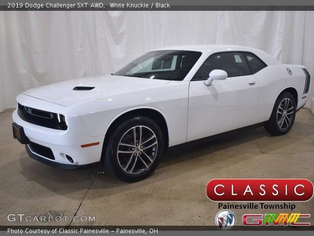 2019 Dodge Challenger SXT AWD in White Knuckle