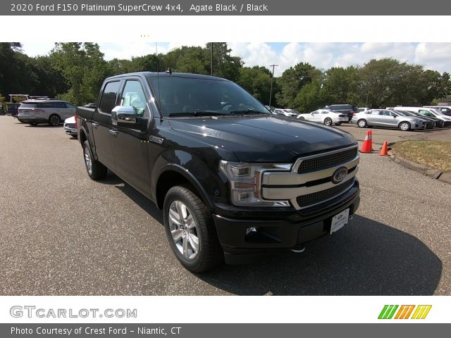 2020 Ford F150 Platinum SuperCrew 4x4 in Agate Black