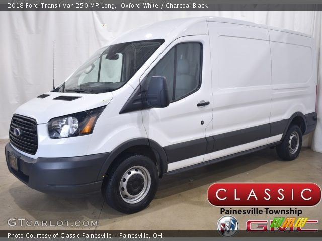 2018 Ford Transit Van 250 MR Long in Oxford White