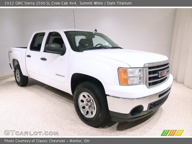 2012 GMC Sierra 1500 SL Crew Cab 4x4 in Summit White