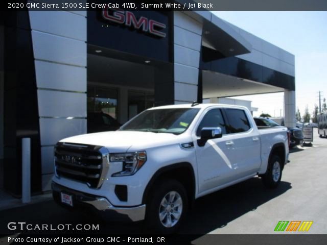 2020 GMC Sierra 1500 SLE Crew Cab 4WD in Summit White