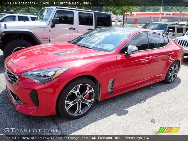 2018 Kia Stinger GT2 AWD in HiChroma Red