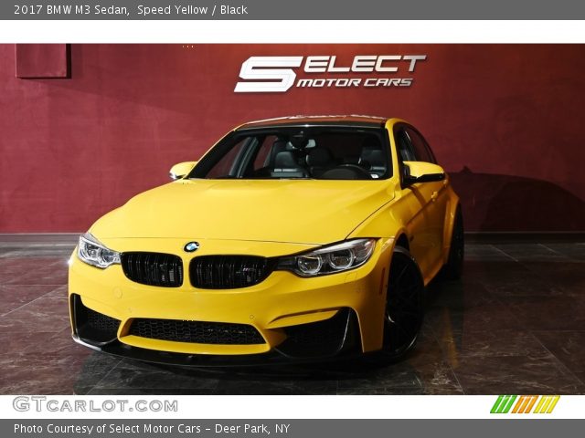 2017 BMW M3 Sedan in Speed Yellow