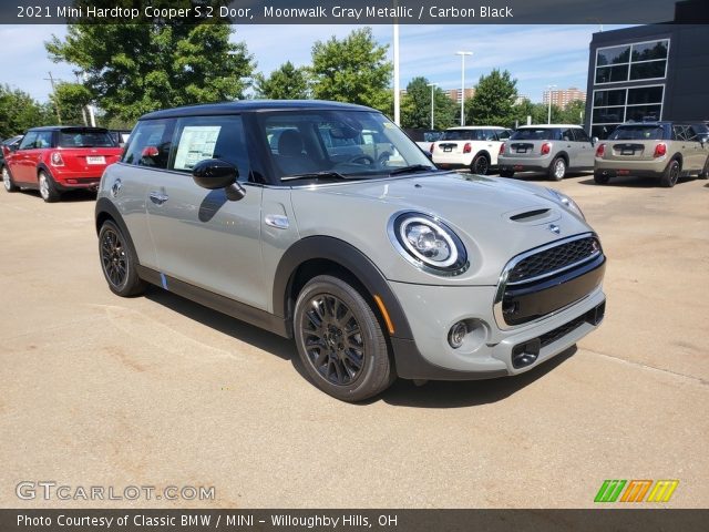 2021 Mini Hardtop Cooper S 2 Door in Moonwalk Gray Metallic