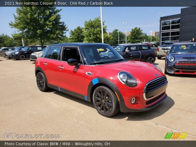 2021 Mini Hardtop Cooper 4 Door in Chili Red