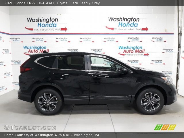 2020 Honda CR-V EX-L AWD in Crystal Black Pearl