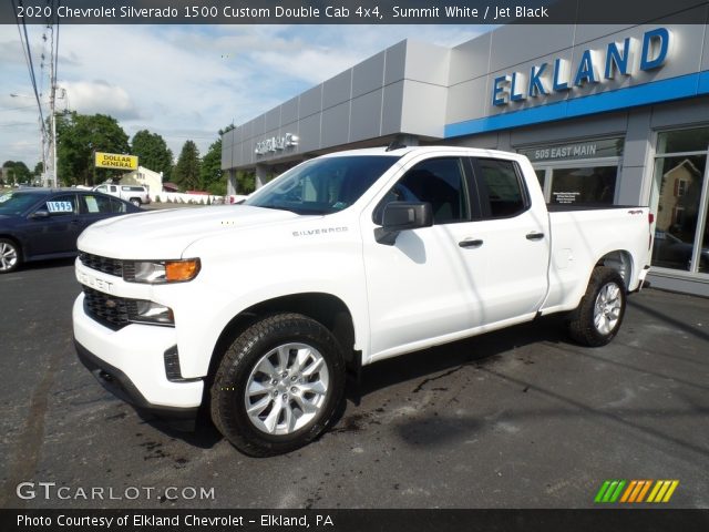 2020 Chevrolet Silverado 1500 Custom Double Cab 4x4 in Summit White