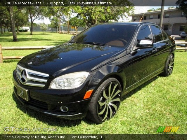 2008 Mercedes-Benz C 300 Sport in Black