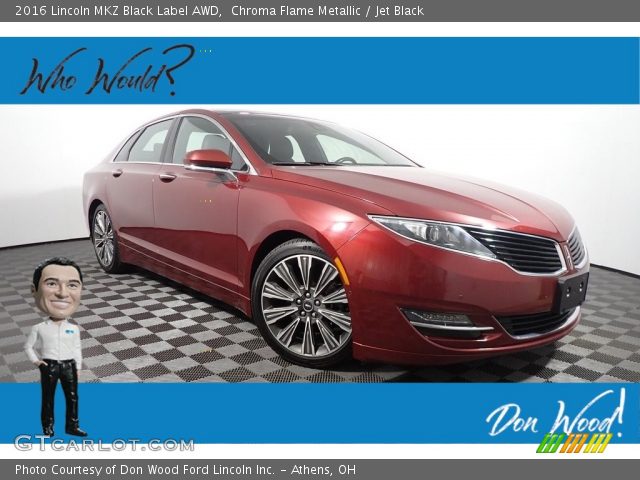 2016 Lincoln MKZ Black Label AWD in Chroma Flame Metallic
