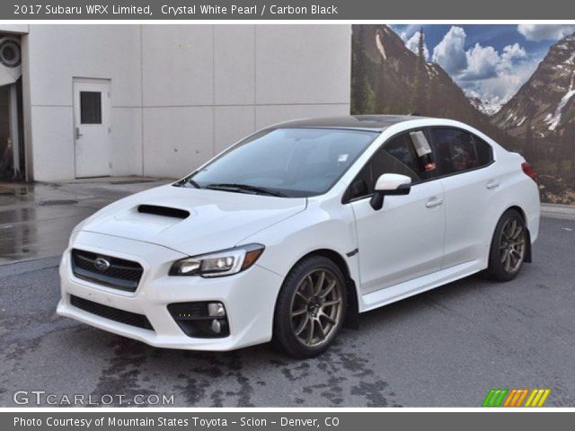 2017 Subaru WRX Limited in Crystal White Pearl