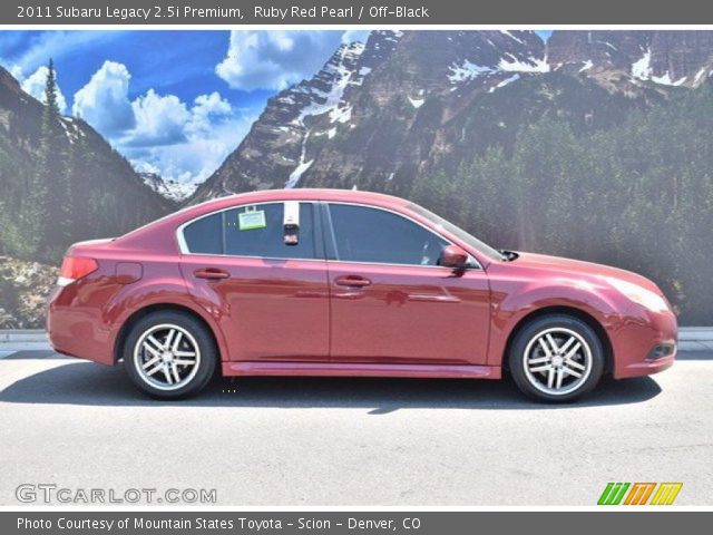 2011 Subaru Legacy 2.5i Premium in Ruby Red Pearl