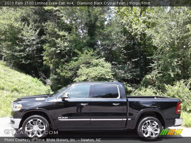 2020 Ram 1500 Limited Crew Cab 4x4 in Diamond Black Crystal Pearl