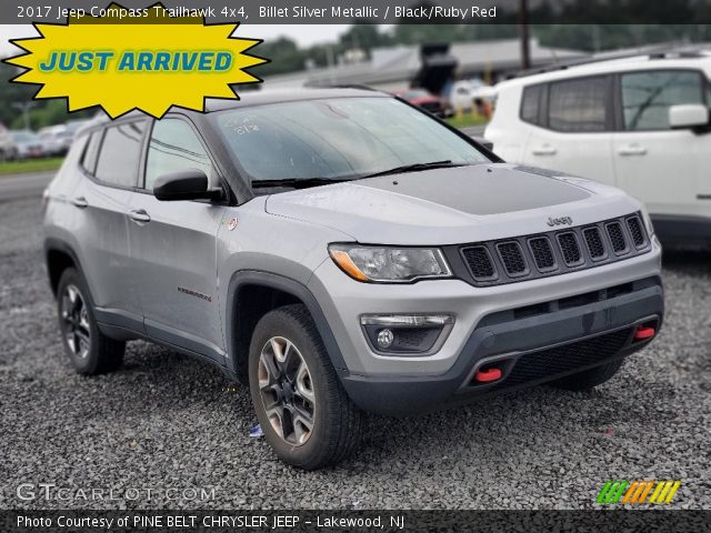 2017 Jeep Compass Trailhawk 4x4 in Billet Silver Metallic