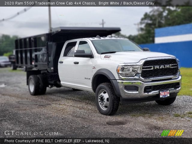 2020 Ram 5500 Tradesman Crew Cab 4x4 Chassis in Bright White