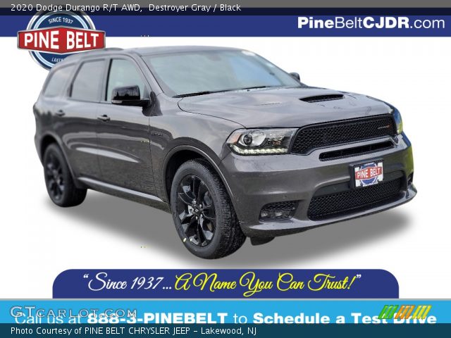 2020 Dodge Durango R/T AWD in Destroyer Gray