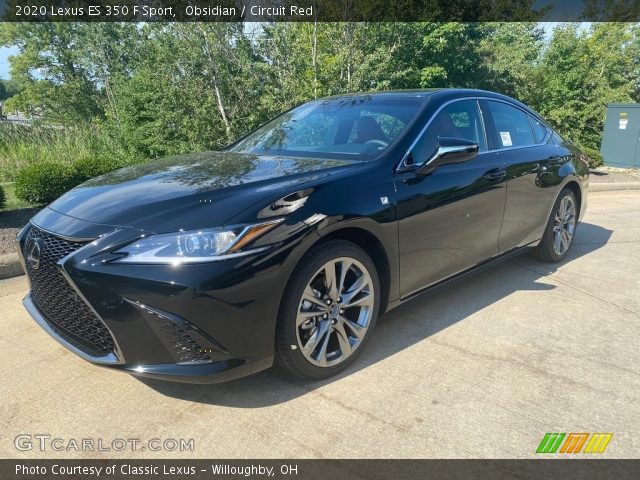 2020 Lexus ES 350 F Sport in Obsidian